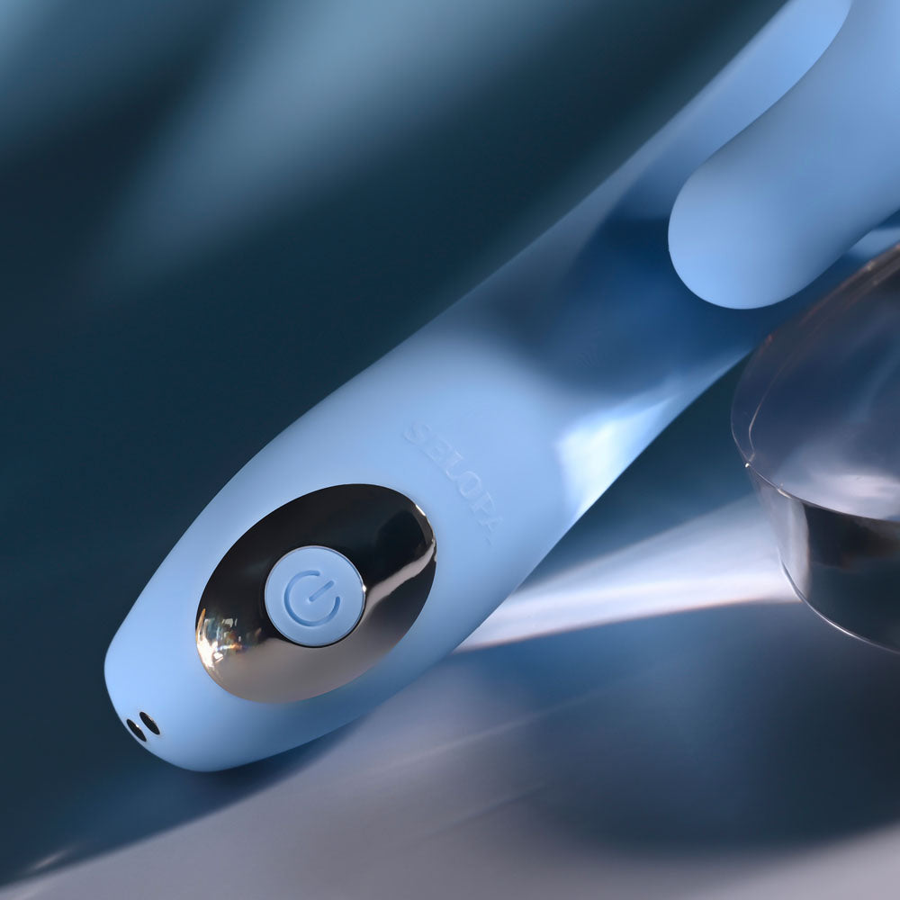 Selopa SMOOTH OPERATOR - Blue USB Rechargeable Vibrator