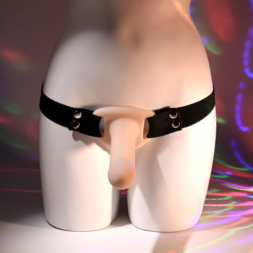 Selopa OUR FIRST HOLLOW STRAP ON LIGHT - Flesh 16.3 cm Hollow Strap-On