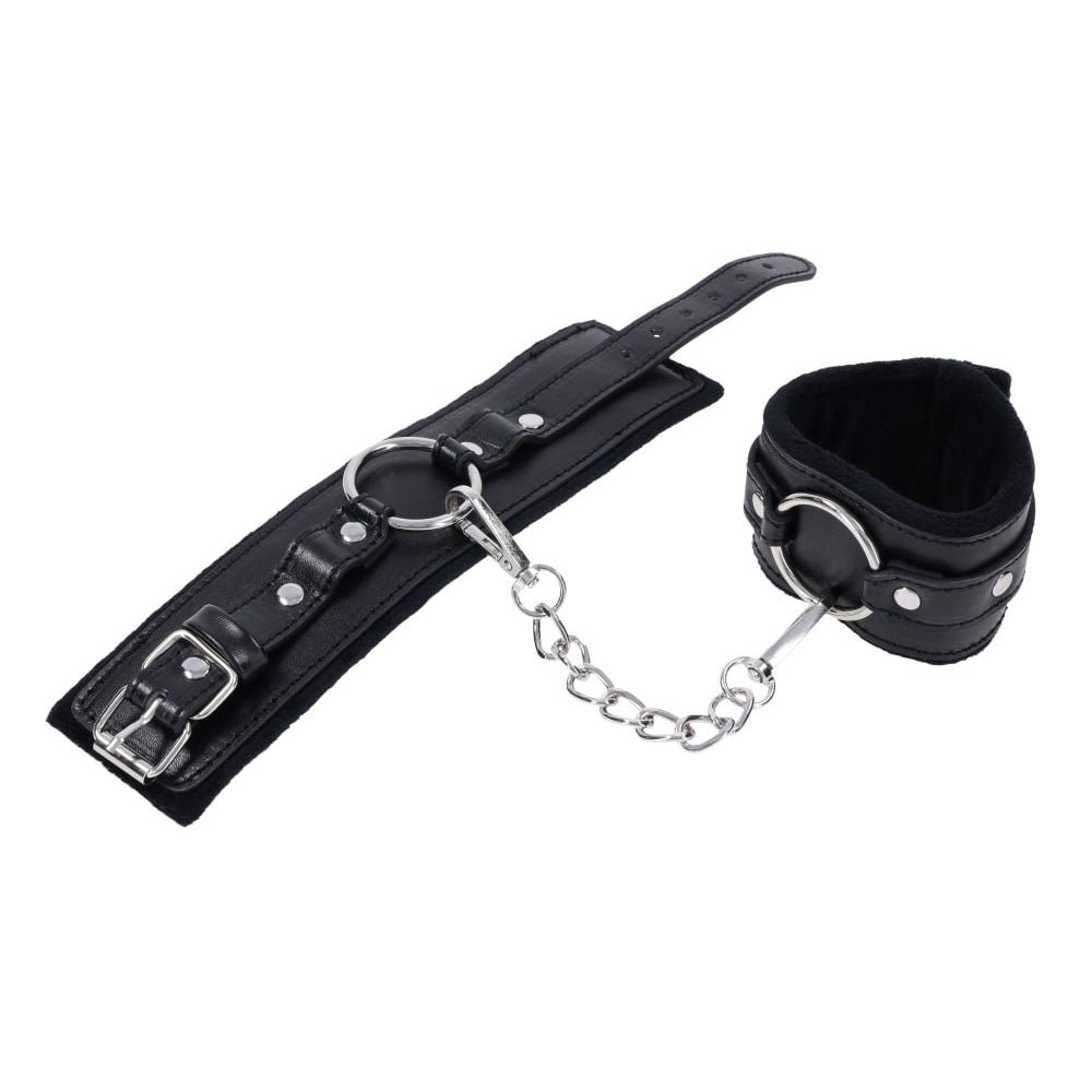 S&M Shadow Handcuffs - Black Restraints