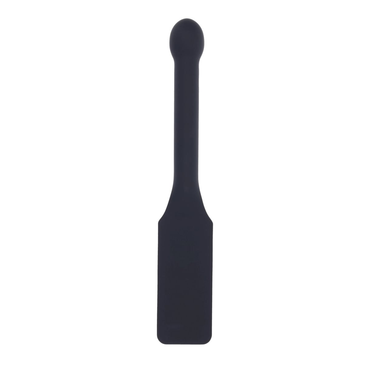 EDGE Pins & Needles Silicone Paddle - Black Spanking Paddle with Insertable Handle