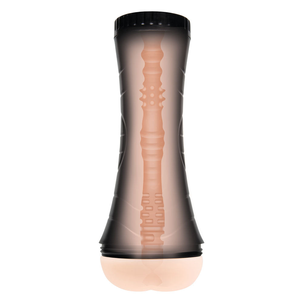 Zolo STROKE OFF Deep Throat BJ - Flesh Mouth Stroker